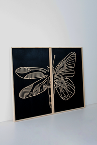 WoodBlack - Wing (2 Parça Set)