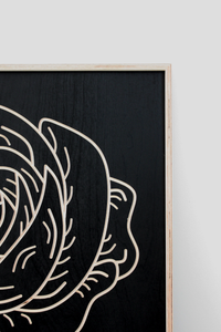 WoodBlack - Peony Lily Rose (3 Parça Set)