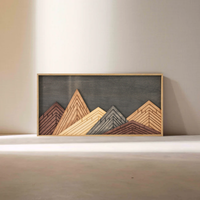 WoodDesign - Dağlar (30x60cm) (Outlet)