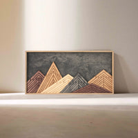 WoodDesign - Dağlar V (30x60cm) (Outlet)