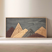 WoodDesign - Dağlar III (40x80cm) (Outlet)