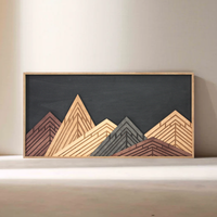 WoodDesign - Dağlar (40x80cm) (Outlet)