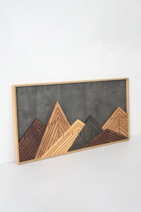 WoodDesign - Dağlar IIII (40x80cm) (Outlet)