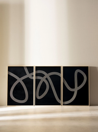 WoodBlack - Rope (3 Parça Set)