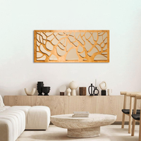 WoodMirror - Twin Trees II (Yatay)