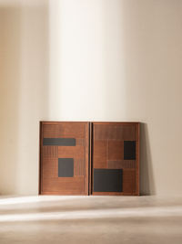 WoodLine - Rectangle (2 Parça Set)