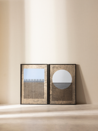 WoodLine - Deniz ve Mehtap  (2 Parça Set)