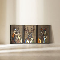 WoodArt - Buga, Urek, Chono - Geyik, Ayı, Kurt