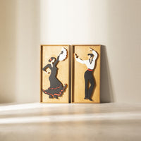 WoodArt  - Flamenko (Kabartma - Ceviz)