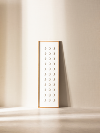 WoodDesign - White Dots