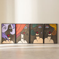 WoodArt - Peggy, Trudy, Betty, Violetta
