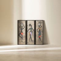 WoodAfrican - Afrika Kadınları (Ayo, Esi, Nia)