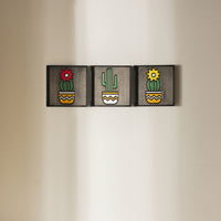 WoodColor - Renkli Kaktüs Serisi (3 Parça)