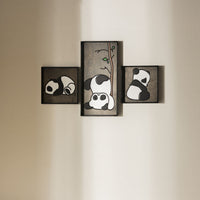 WoodColor - Sevimli Pandalar  (3 Parça)