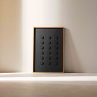 WoodDesign - Black Dots