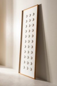 WoodDesign - White Dots