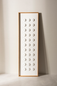 WoodDesign - White Dots