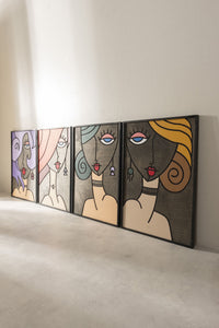 WoodArt - Peggy, Trudy, Betty, Violetta