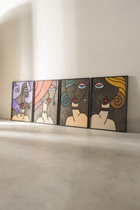 WoodArt - Peggy, Trudy, Betty, Violetta