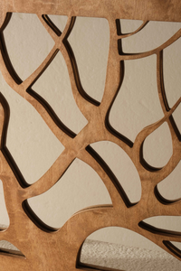 WoodMirror - Twin Trees II (Yatay)