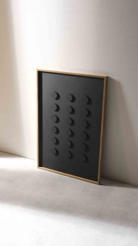 WoodDesign - Black Dots