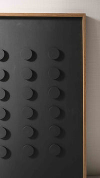 WoodDesign - Black Dots