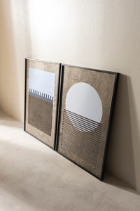 WoodLine - Deniz ve Mehtap  (2 Parça Set)