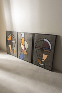 WoodArt - Ghrana, Mano, Caksur  (3 Parça Set)