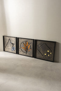 WoodArt - Flores (3 Parça)