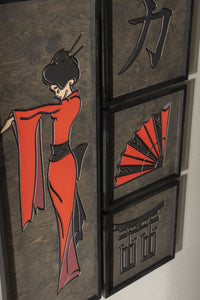 WoodArt  - Geisha