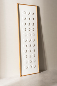 WoodDesign - White Dots