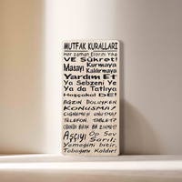 WoodMotto - Mutfak Kuralları - II