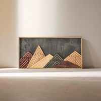 WoodDesign - Dağlar II (30x60cm) (Outlet)