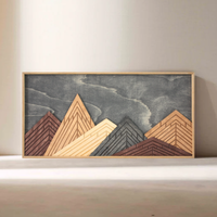 WoodDesign - Dağlar II (40x80cm) (Outlet)