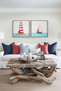 WoodMarine - Lighthouse Sailboat Set