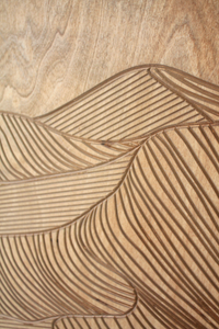 WoodLine - Mountain Line Art (Outlet)