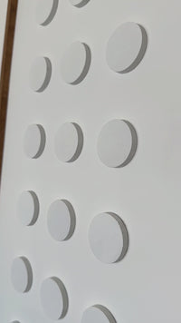 WoodDesign - White Dots