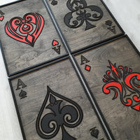 WoodColor - Maça Karo Sinek Kupa AS