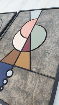 WoodArt - Ghrana, Mano, Caksur  (3 Parça Set)