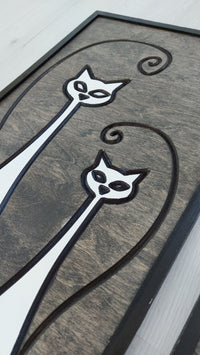 WoodColor - Kedi Ailesi (3 Parça)