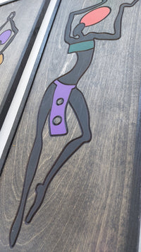 WoodAfrican  - Afrikalı Dansçı Kadınlar