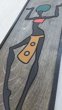 WoodAfrican  - Afrikalı Dansçı Kadınlar