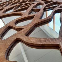 WoodMirror - Twin Trees II (Yatay)