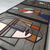 WoodArt - Ghrana, Mano, Caksur  (3 Parça Set)