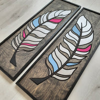 WoodArt - Feathers