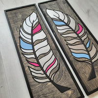 WoodArt - Feathers