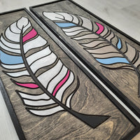 WoodArt - Feathers