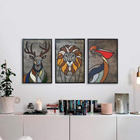 WoodArt - Khoton, Leo, Buga - Pelikan, Aslan, Geyik