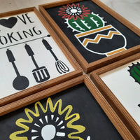 WoodColor - I Love Cooking Set (4 parça)