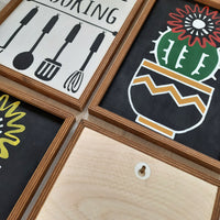 WoodColor - I Love Cooking Set (4 parça)